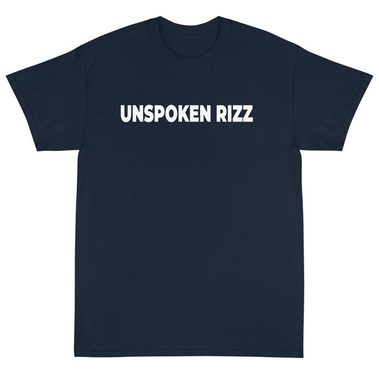 Unspoken Short Sleeve T-Shirt ( White Text )