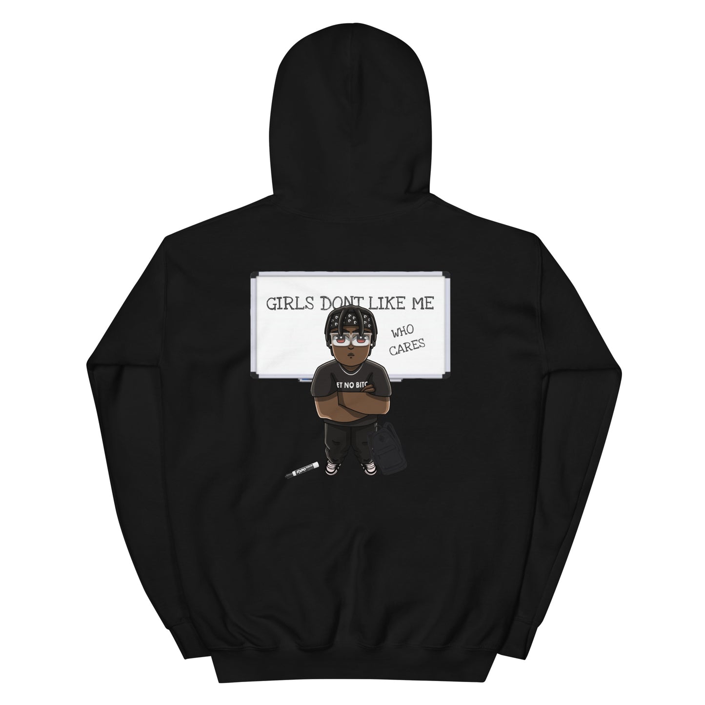 Girls Dont Like Me Graphic Hoodie