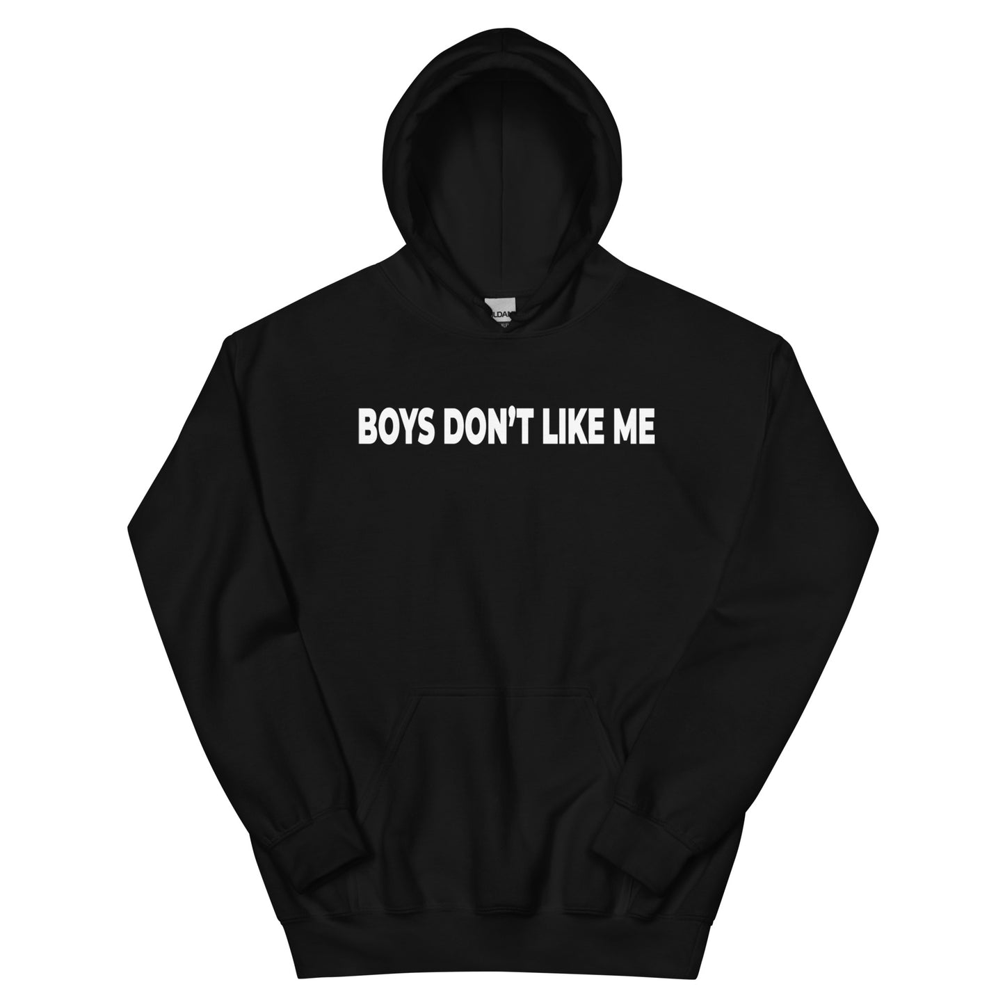 Boys Dont Like Me Graphic Hoodie