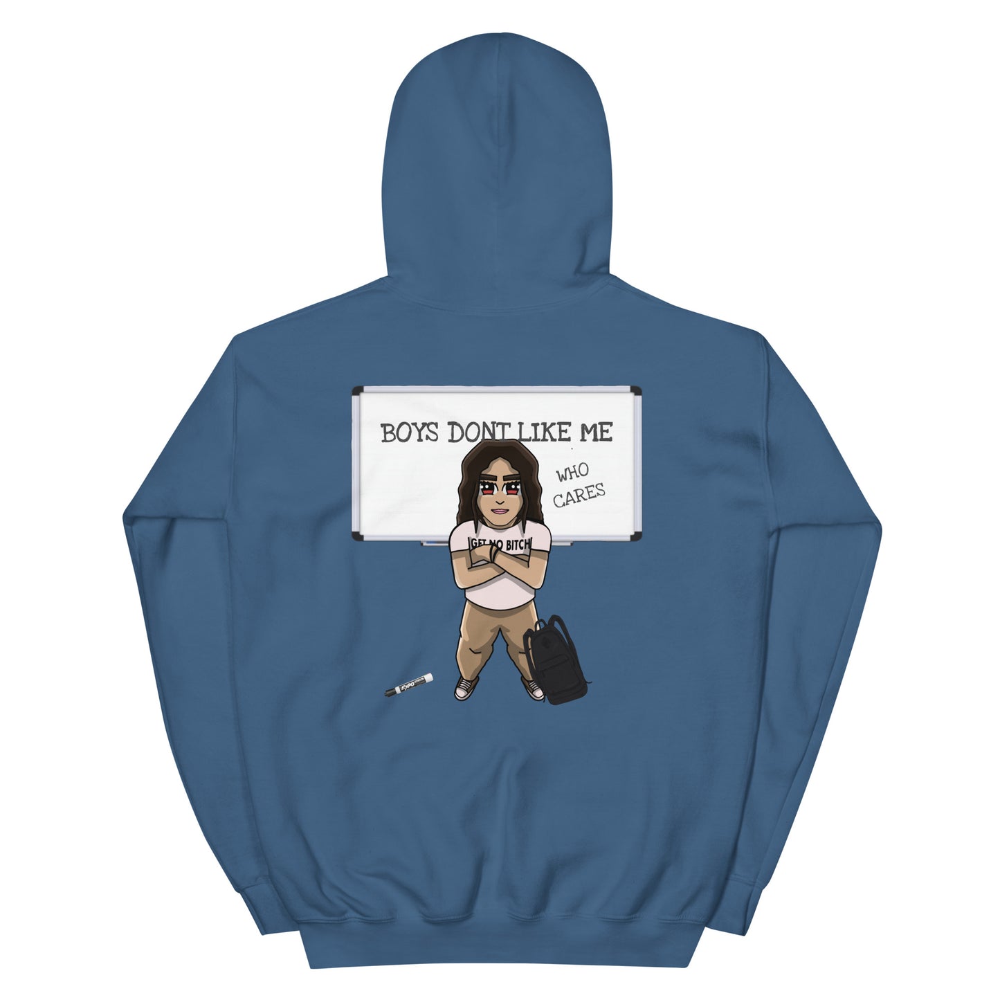 Boys Dont Like Me Graphic Hoodie