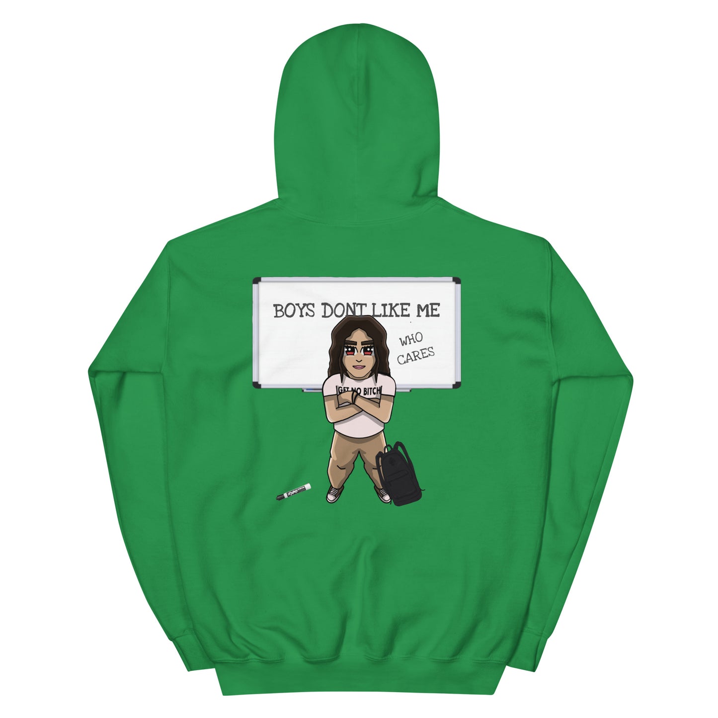 Boys Dont Like Me Graphic Hoodie