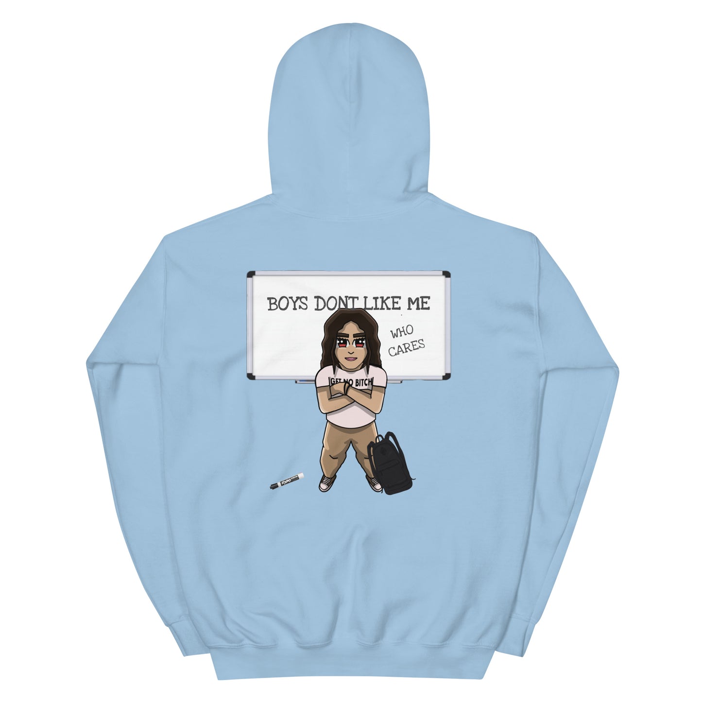 Boys Dont Like Me Graphic Hoodie