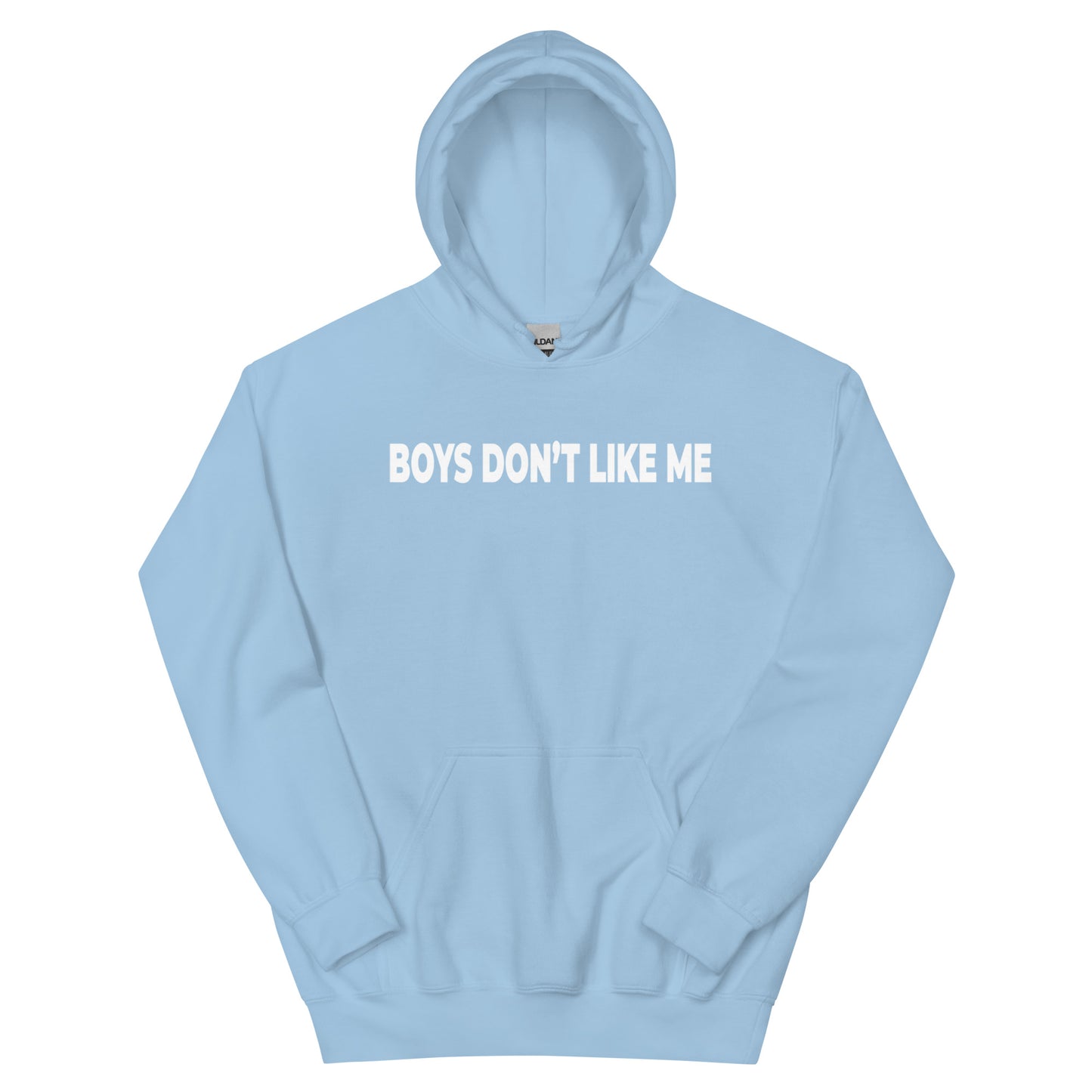 Boys Dont Like Me Graphic Hoodie