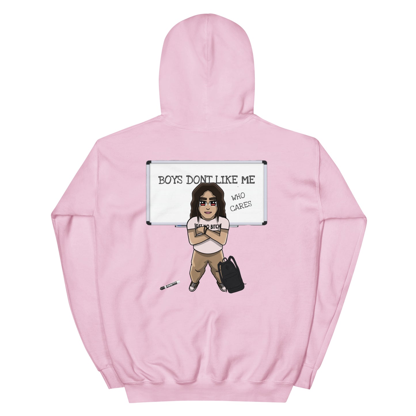 Boys Dont Like Me Graphic Hoodie