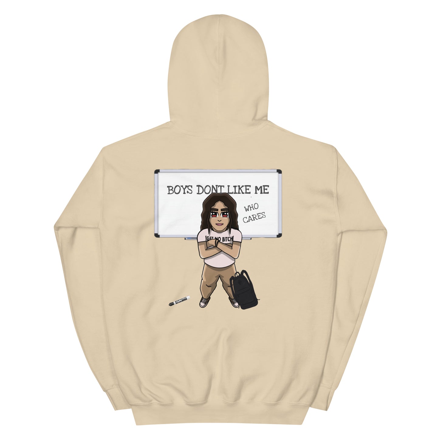 Boys Dont Like Me Graphic Hoodie