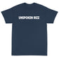 Unspoken Short Sleeve T-Shirt ( White Text )