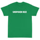 Unspoken Short Sleeve T-Shirt ( White Text )