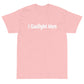 Gaslight Men WHITE TEXT Short Sleeve T-Shirt