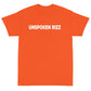 Unspoken Short Sleeve T-Shirt ( White Text )