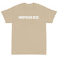 Unspoken Short Sleeve T-Shirt ( White Text )