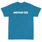 Unspoken Short Sleeve T-Shirt ( White Text )