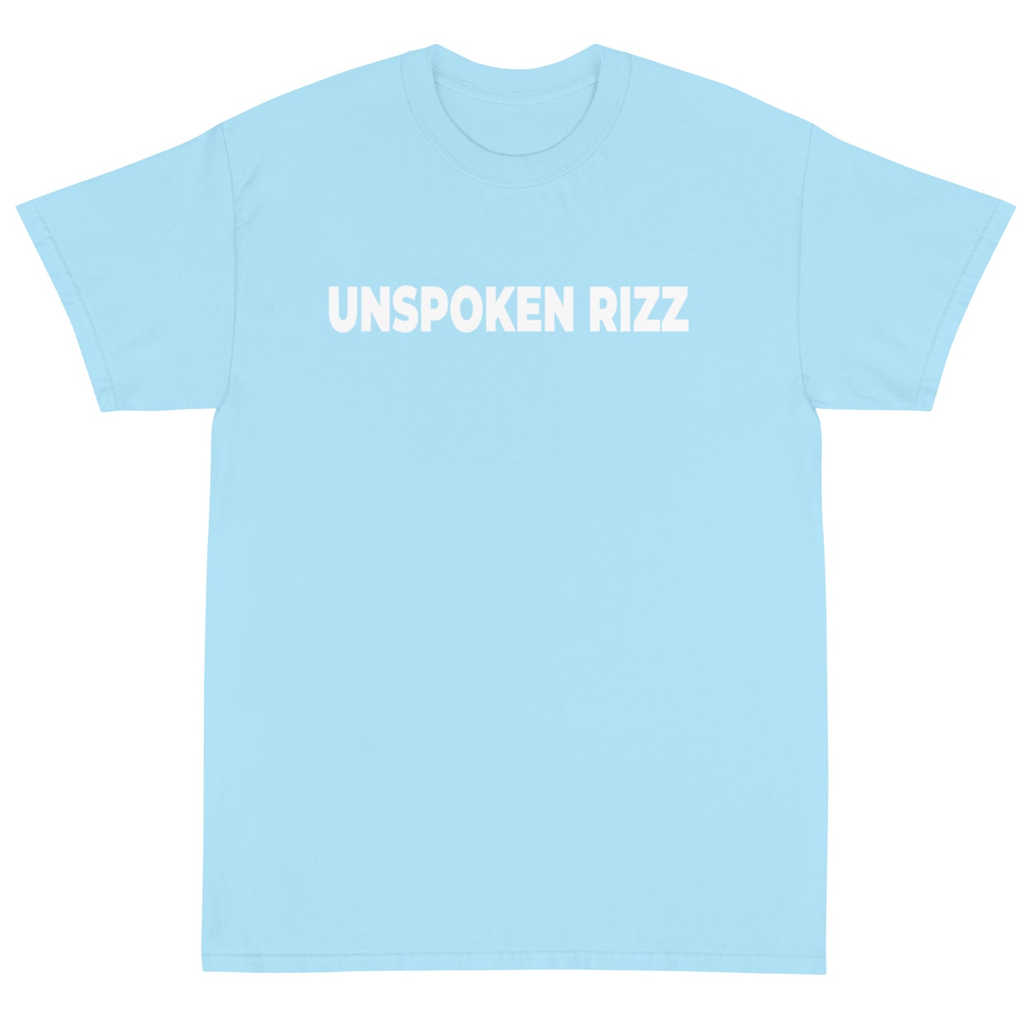 Unspoken Short Sleeve T-Shirt ( White Text )