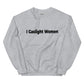 Gaslight Women Unisex Sweatshirt ( Black Text )