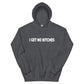 No Bitches Unisex Hoodie ( White Text )