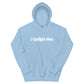 GASLIGHT MEN  white text Unisex Hoodie