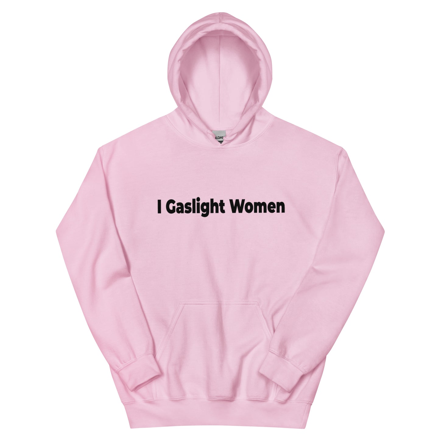 Gaslight Women Unisex Hoodie ( Black Text )