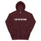 No Bitches Unisex Hoodie ( White Text )