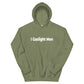 GASLIGHT MEN  white text Unisex Hoodie