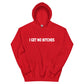 No Bitches Unisex Hoodie ( White Text )